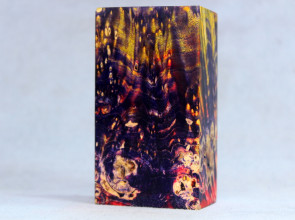 Stabilized Maple Burl Wood Mod Block